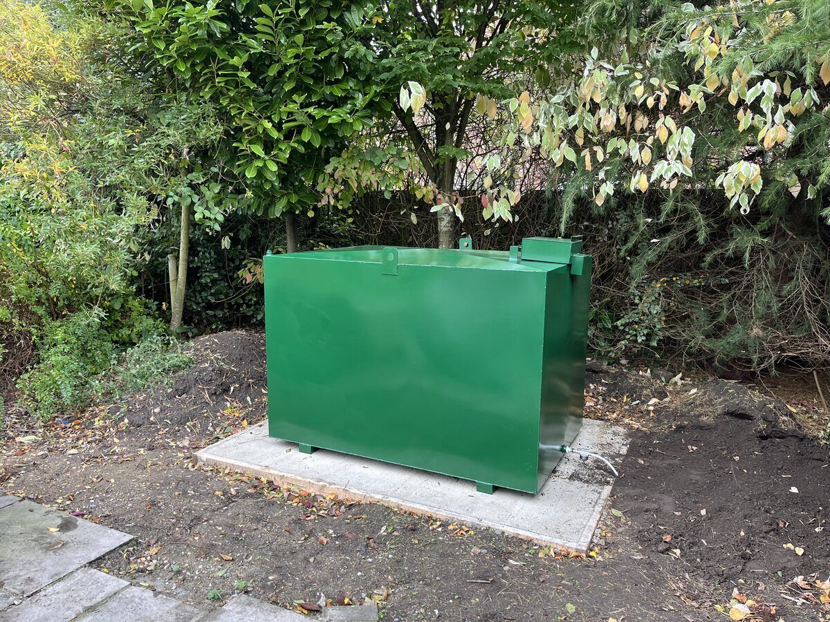 Steel tank installation Knaresborough